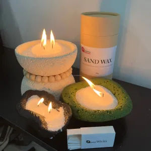 شمعة رملية بيضاء لؤلؤية - Hot Sale Competitive Price