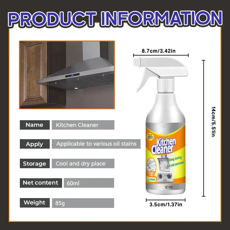 2025 NEW Hot Sale Powerful Kitchen Foam Cleaner