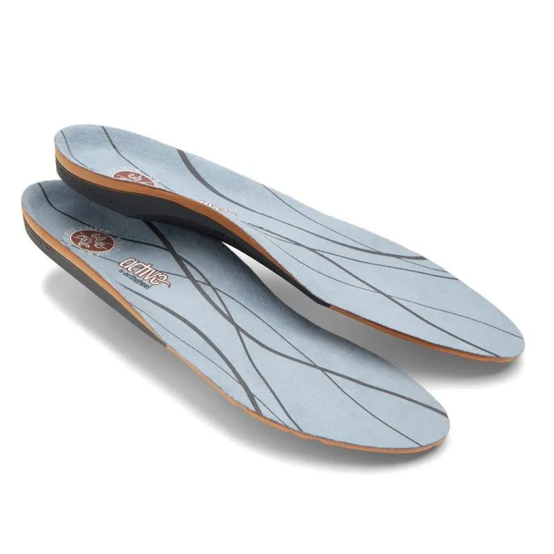 High-Performance Full-Length Active Orthotic Insoles for Enhanced Comfort