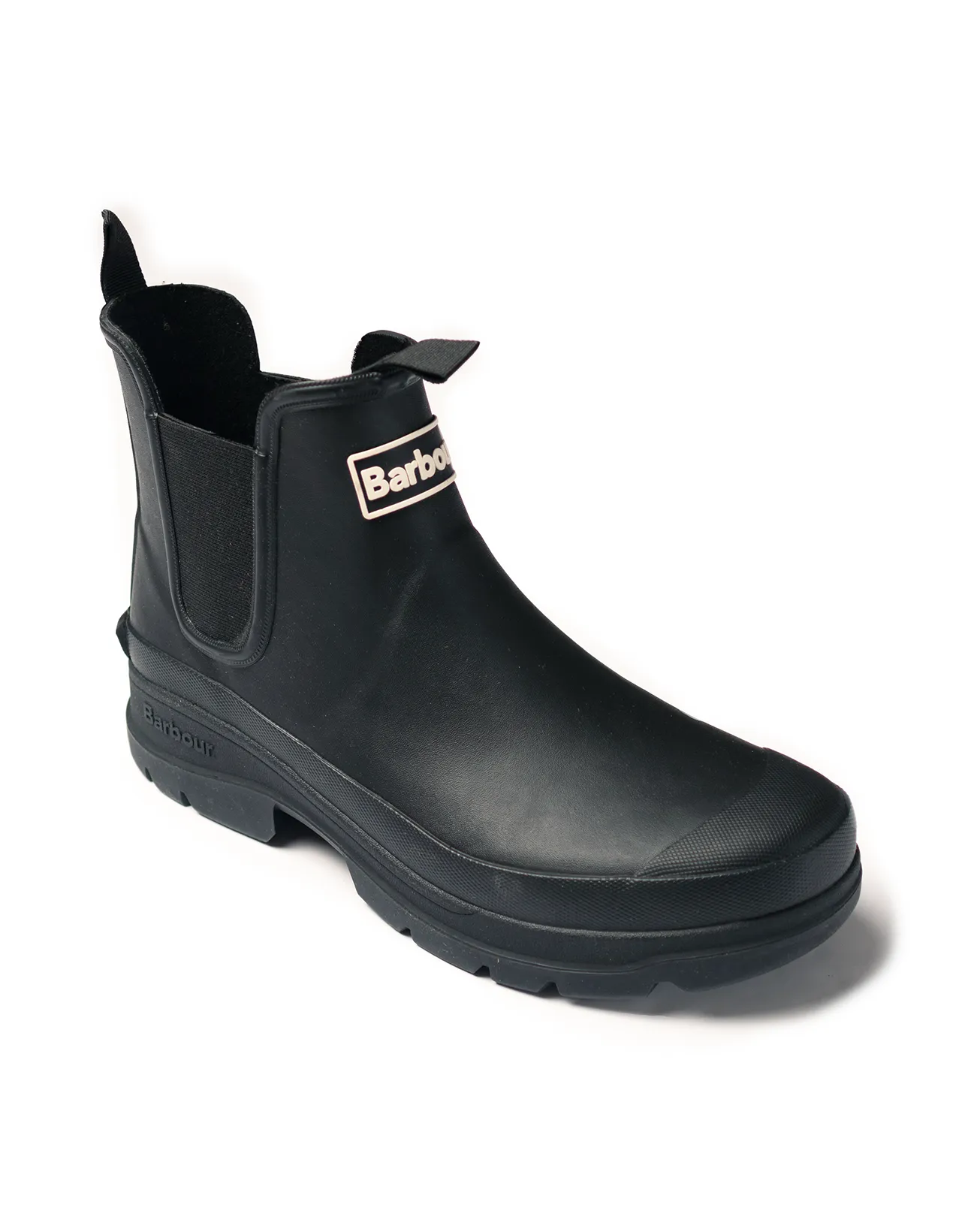 BARBOUR NIMBUS CHELSEA BOOTS - BLACK