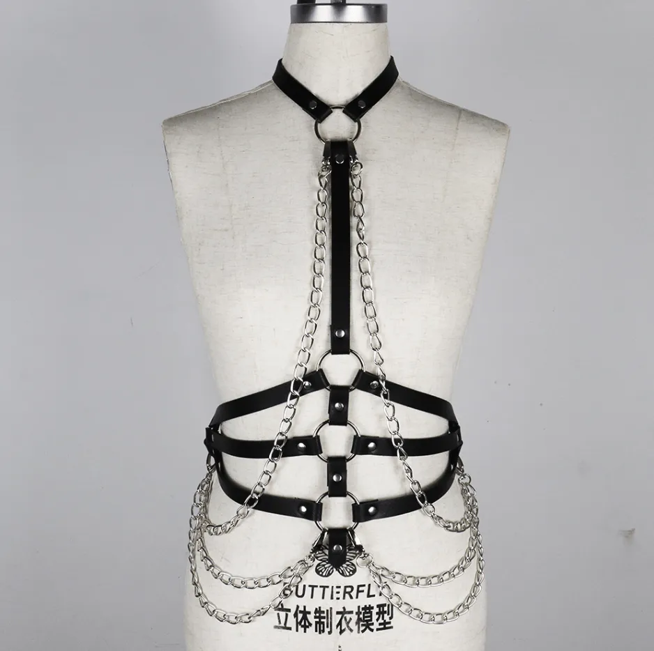 Body Bondage Cage Garter