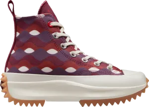 Converse Run Star Hike Platform High Twisted Classics - Dark Beetroot, Red