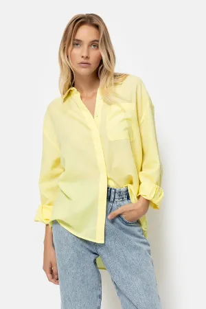 Daddy Oversized Shirt | Yellow