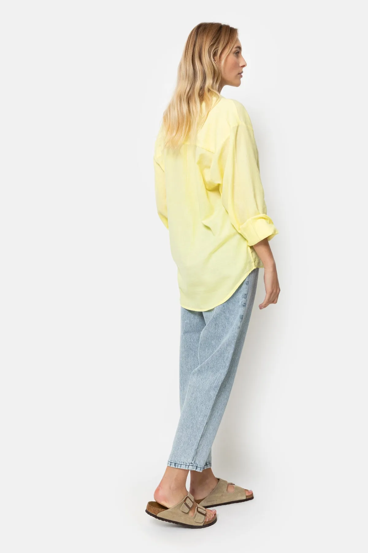 Daddy Oversized Shirt | Yellow