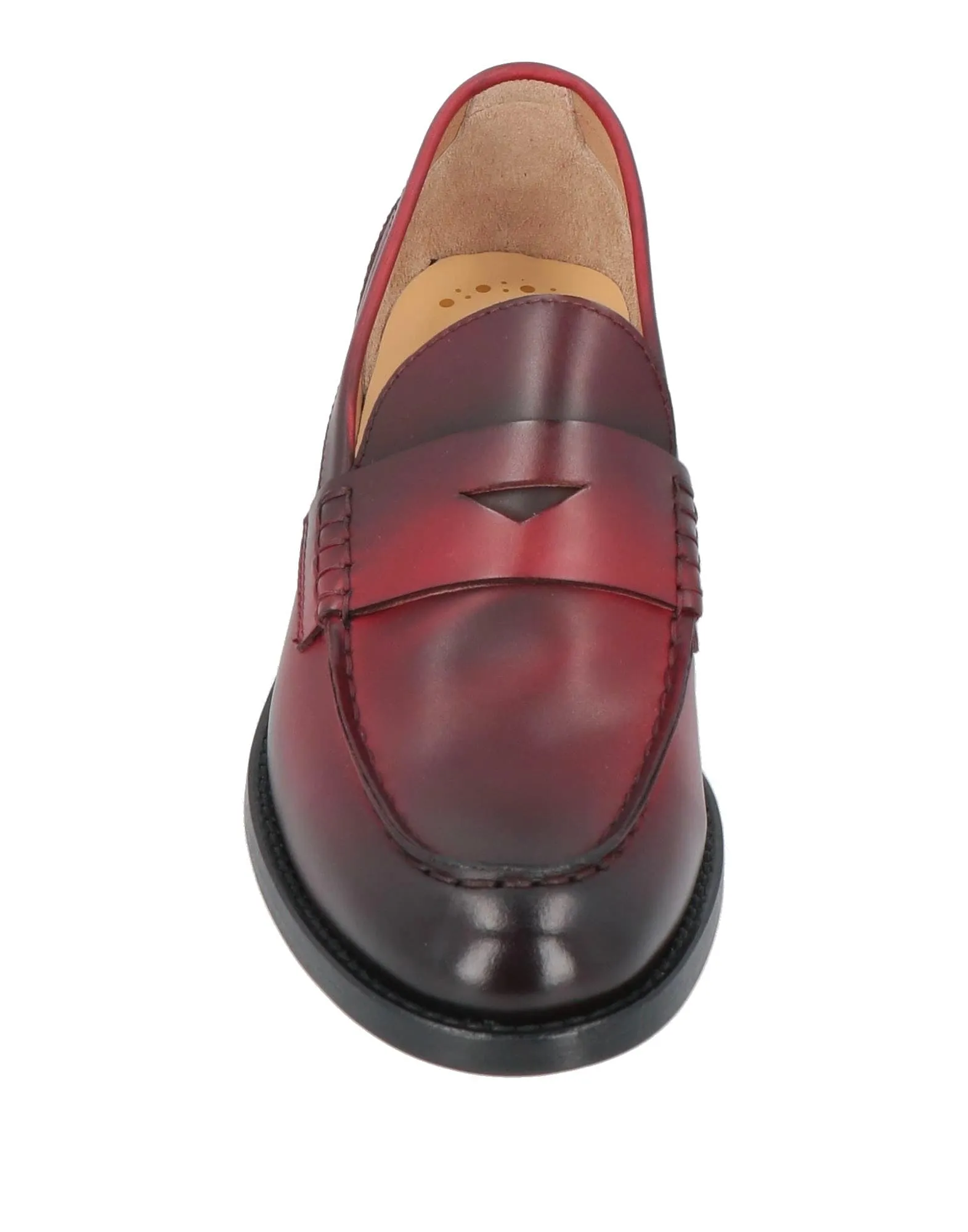 Doucal's loafers, black/burgundy