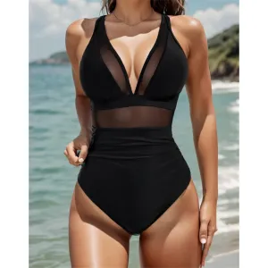 Hot Sale 49% OFFMesh Tummy Control Swimsuit