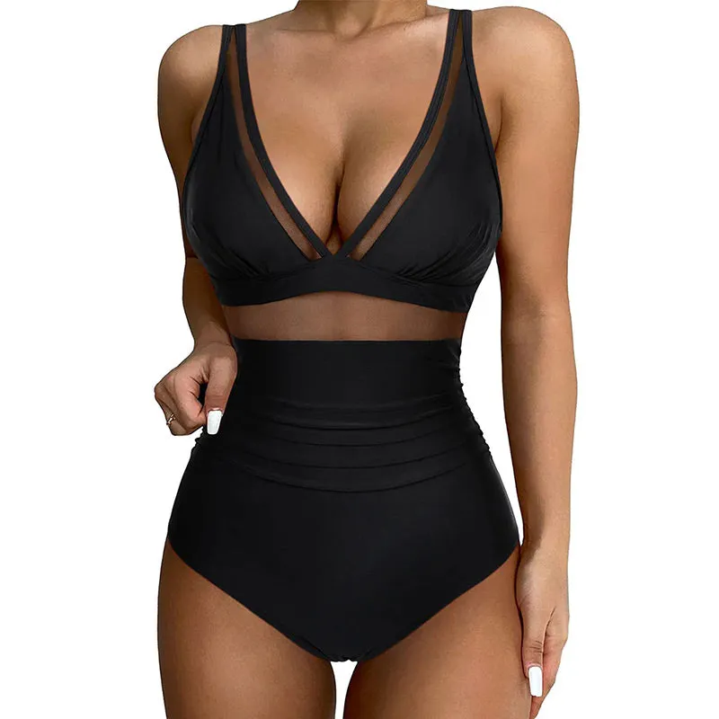Hot Sale 49% OFFMesh Tummy Control Swimsuit