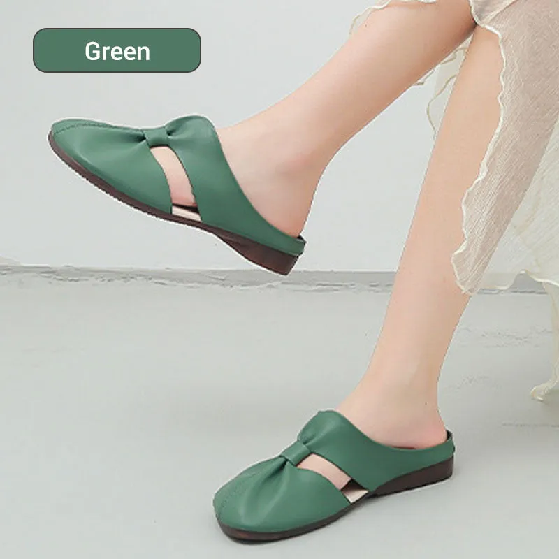 Hot Sale 49% OffWomen's Soft Sole Knot Mules