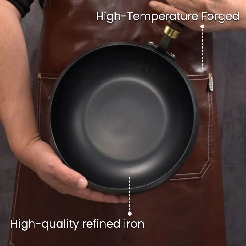 Hot Sale 50% OFFUncoated Thick Iron Pot