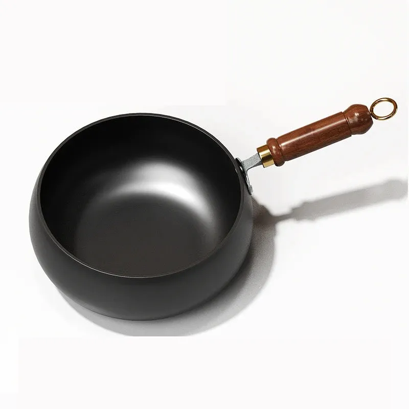 Hot Sale 50% OFFUncoated Thick Iron Pot