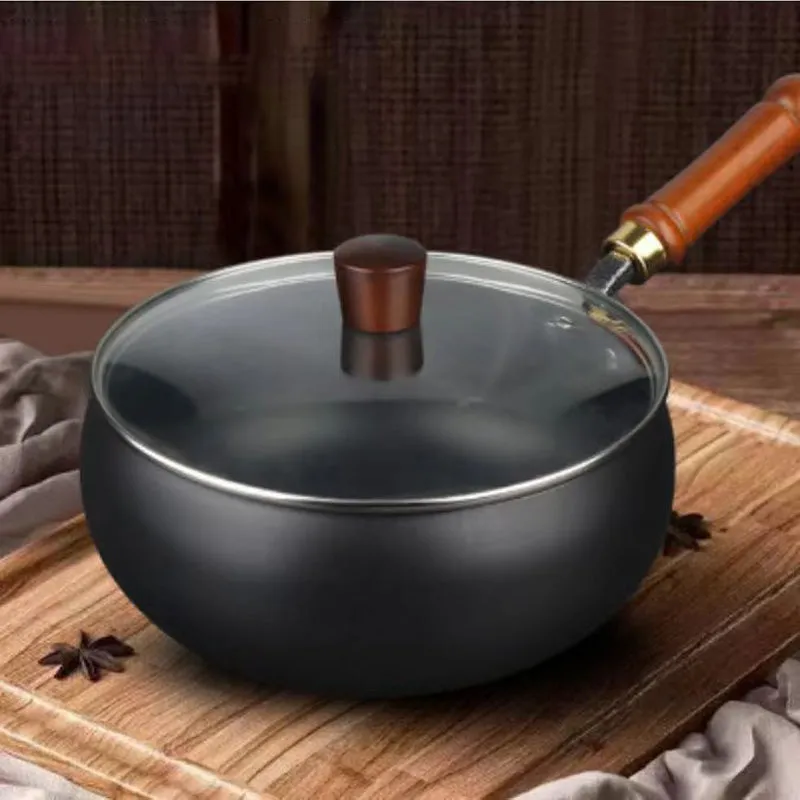 Hot Sale 50% OFFUncoated Thick Iron Pot