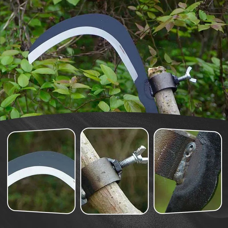 Hot Sale 53% UITMultifunctionele Draagbare Gras Sikkel Maaikop
