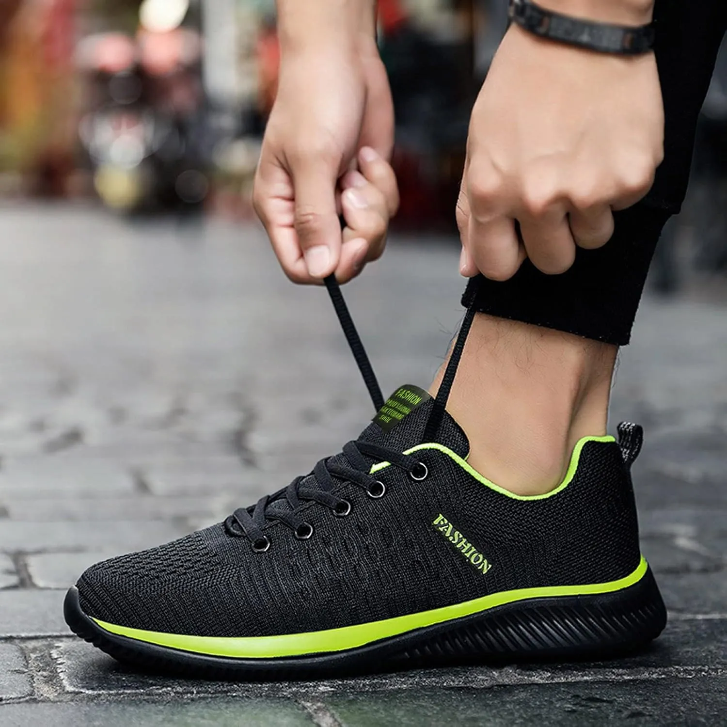 Running Shoes Lightweight Tennis Shoes Non Slip Gym Lace Up Walking Shoes Women Sport Brown Casual Shoes Walking Sneakers Tennis Shoe Trainers Shoe
