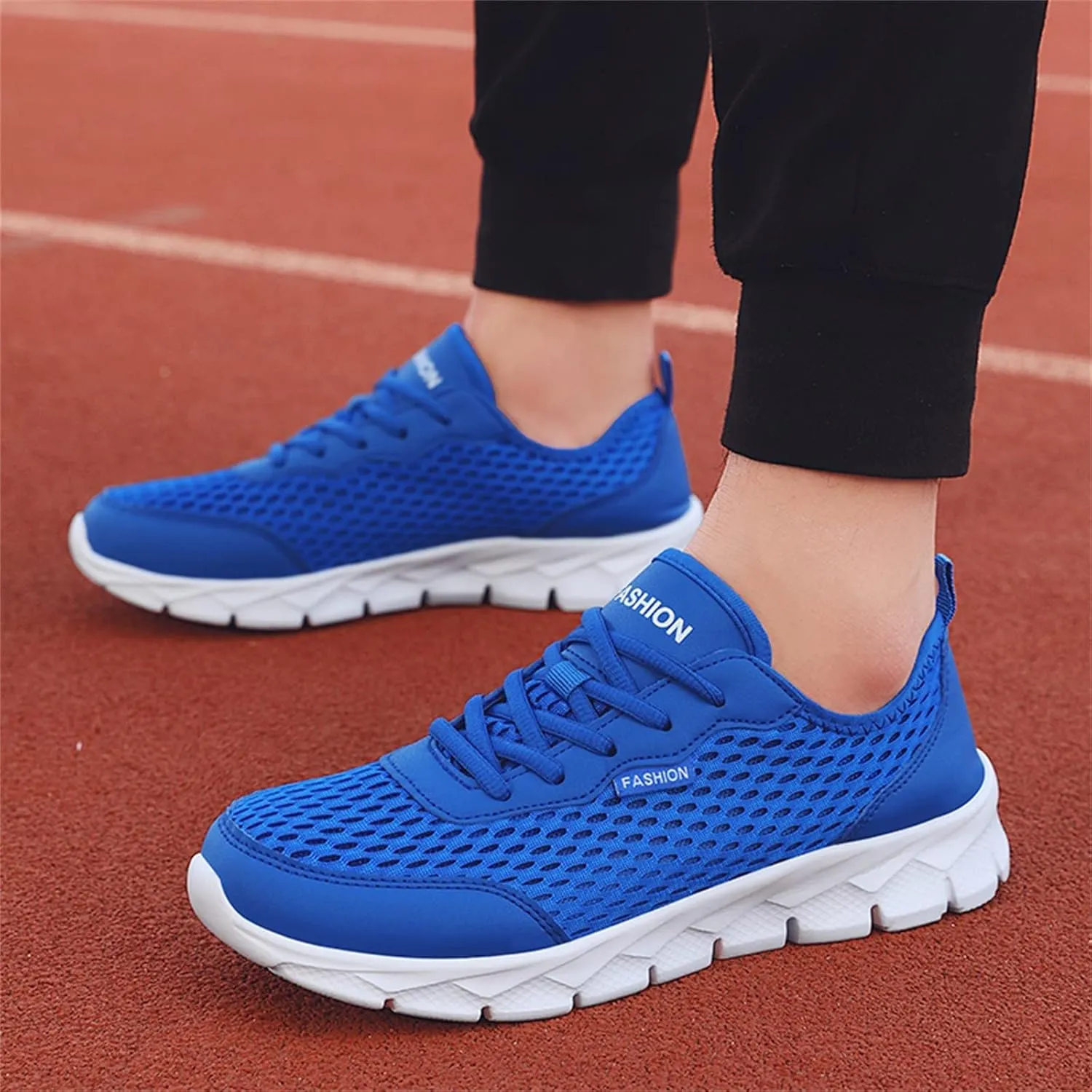 Running Shoes Lightweight Tennis Shoes Non Slip Gym Lace Up Walking Shoes Women Sport Brown Casual Shoes Walking Sneakers Tennis Shoe Trainers Shoe