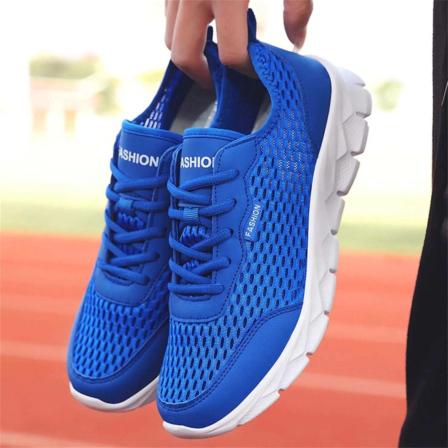 Running Shoes Lightweight Tennis Shoes Non Slip Gym Lace Up Walking Shoes Women Sport Brown Casual Shoes Walking Sneakers Tennis Shoe Trainers Shoe