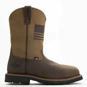 Thorogood Western Work – Waterproof Crazy Horse/Tan – 11″  Composite Safety Toe 804-4338