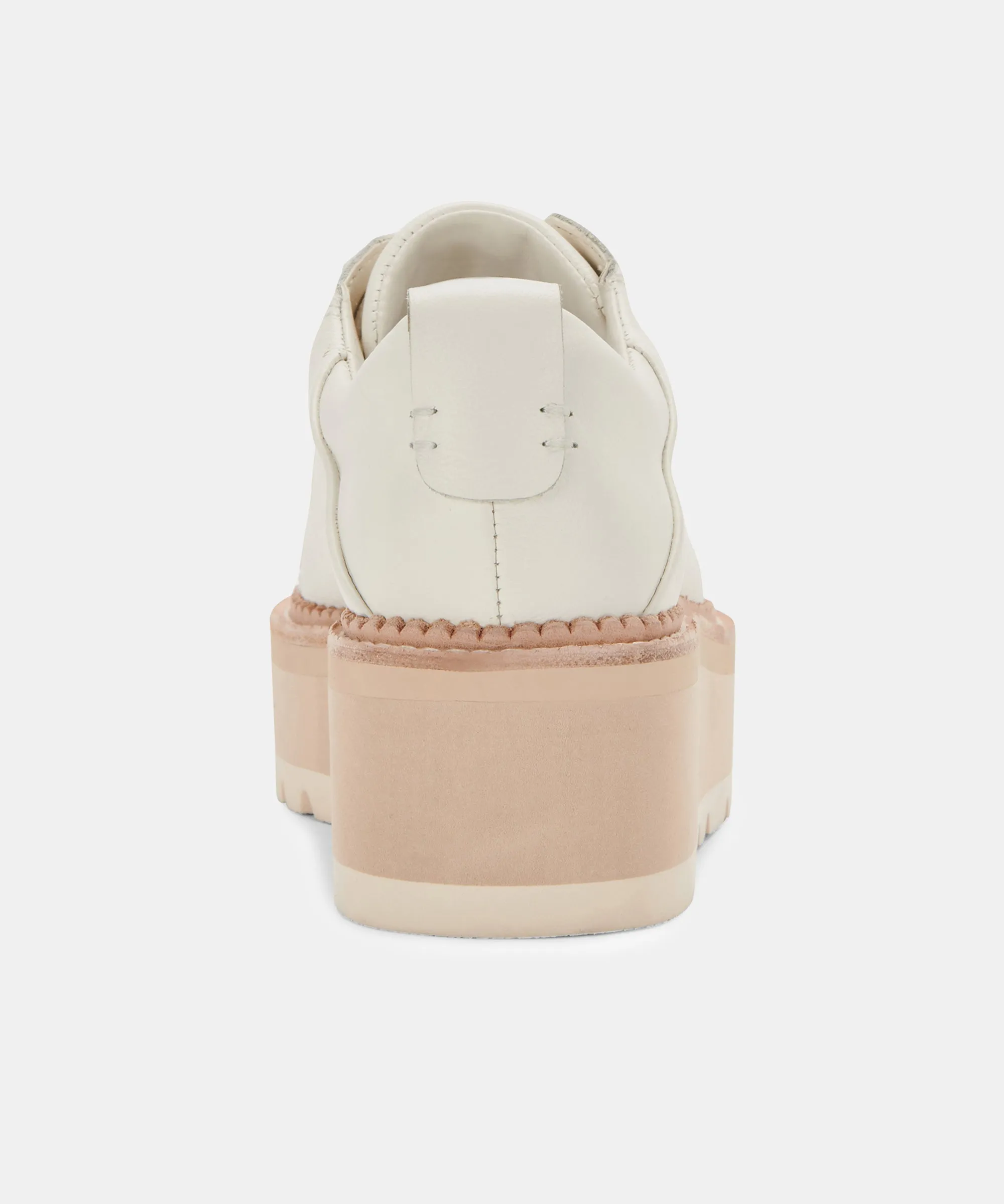 TOYAH SNEAKERS WHITE LEATHER re:vita