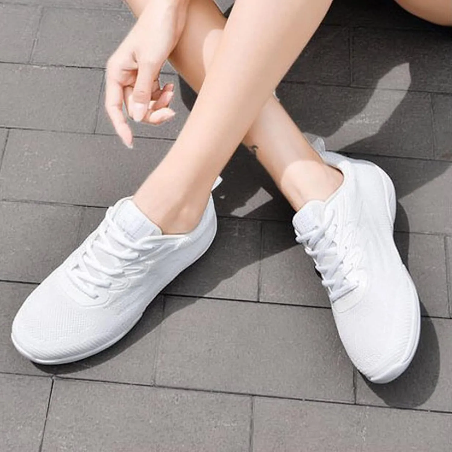 Women's Lace Up Road Running Shoes Wide Athletic Tennis Mens Dress Shoes Wide Women's Shoes Casual Chunky Sneakers White Tennis Shoe Cross Trainer Shoe