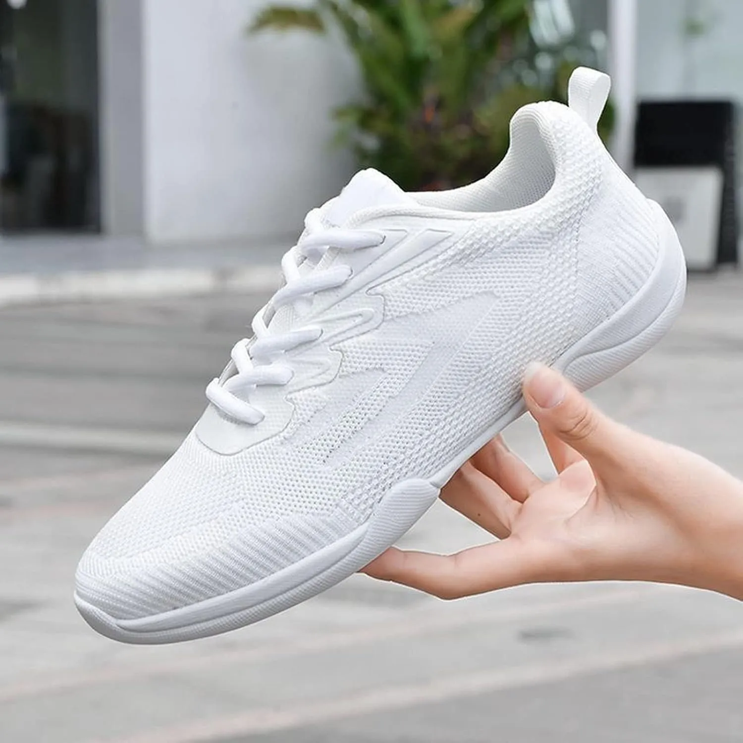 Women's Lace Up Road Running Shoes Wide Athletic Tennis Mens Dress Shoes Wide Women's Shoes Casual Chunky Sneakers White Tennis Shoe Cross Trainer Shoe