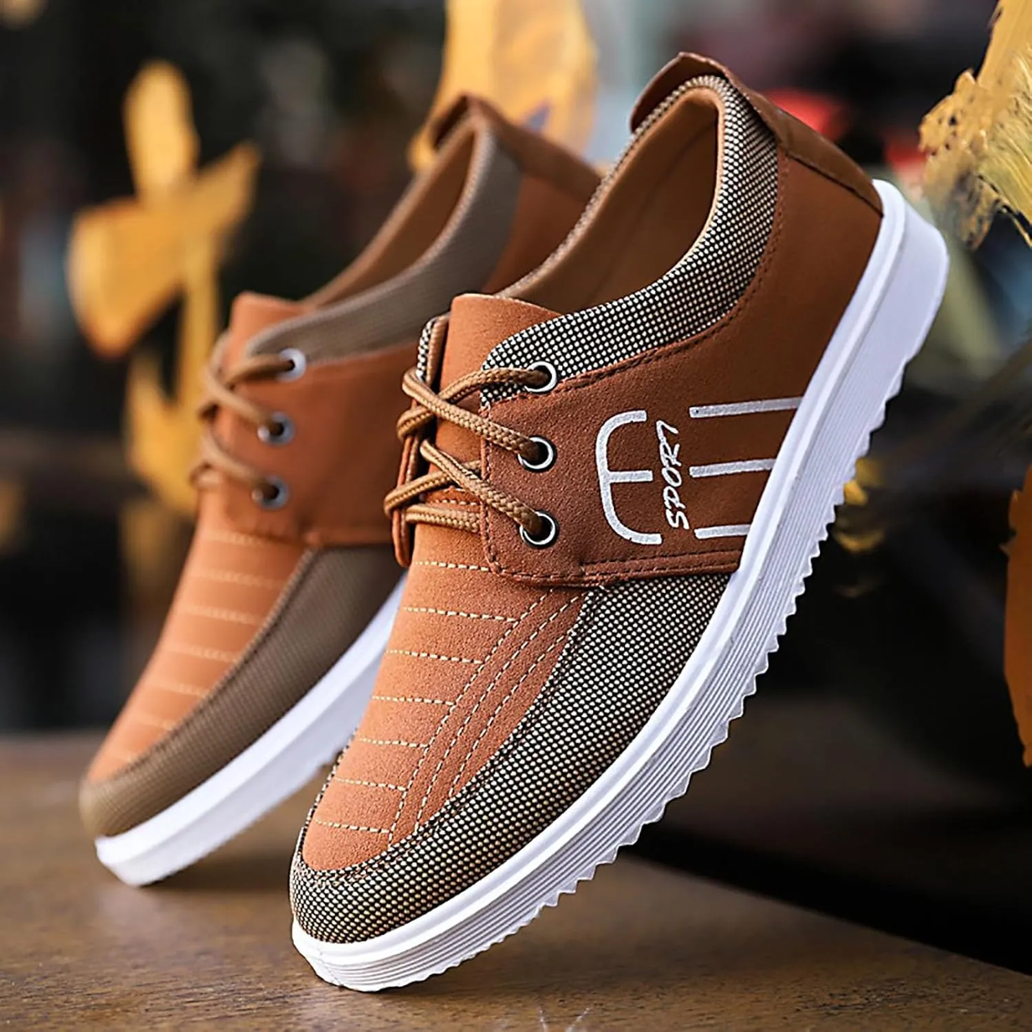 Workout Athletic Sport Shoes for Men Recovery Air Athletic Running Tennis Shoe Breathable Lace Up Shoes for Men