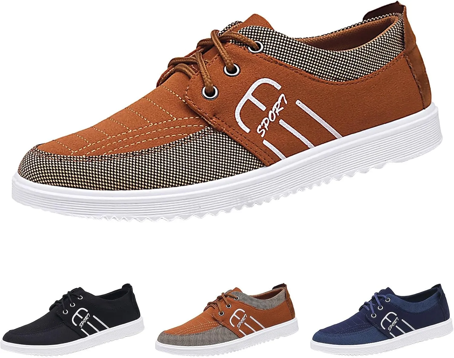 Workout Athletic Sport Shoes for Men Recovery Air Athletic Running Tennis Shoe Breathable Lace Up Shoes for Men