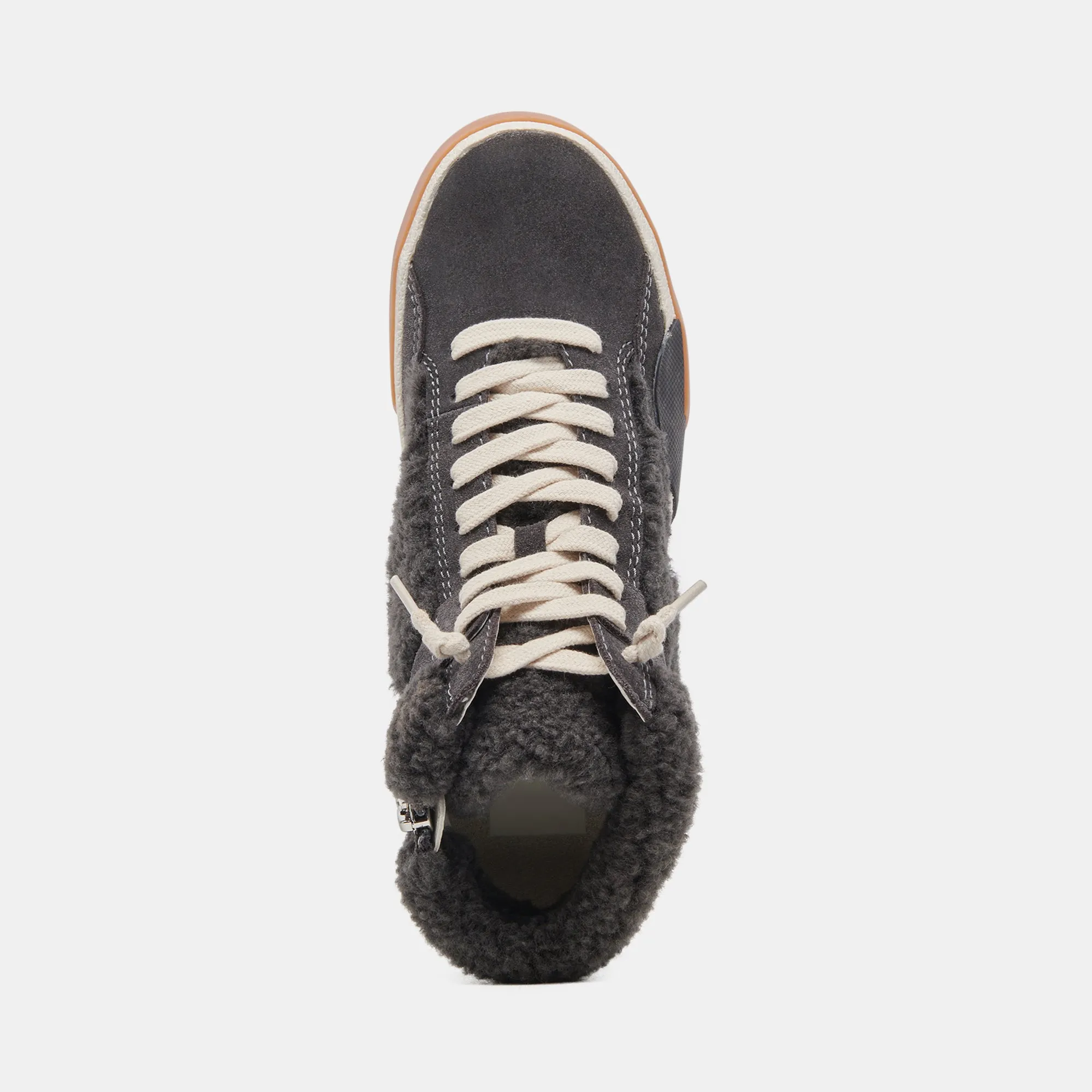ZILVIA PLUSH SNEAKERS ANTHRACITE SUEDE